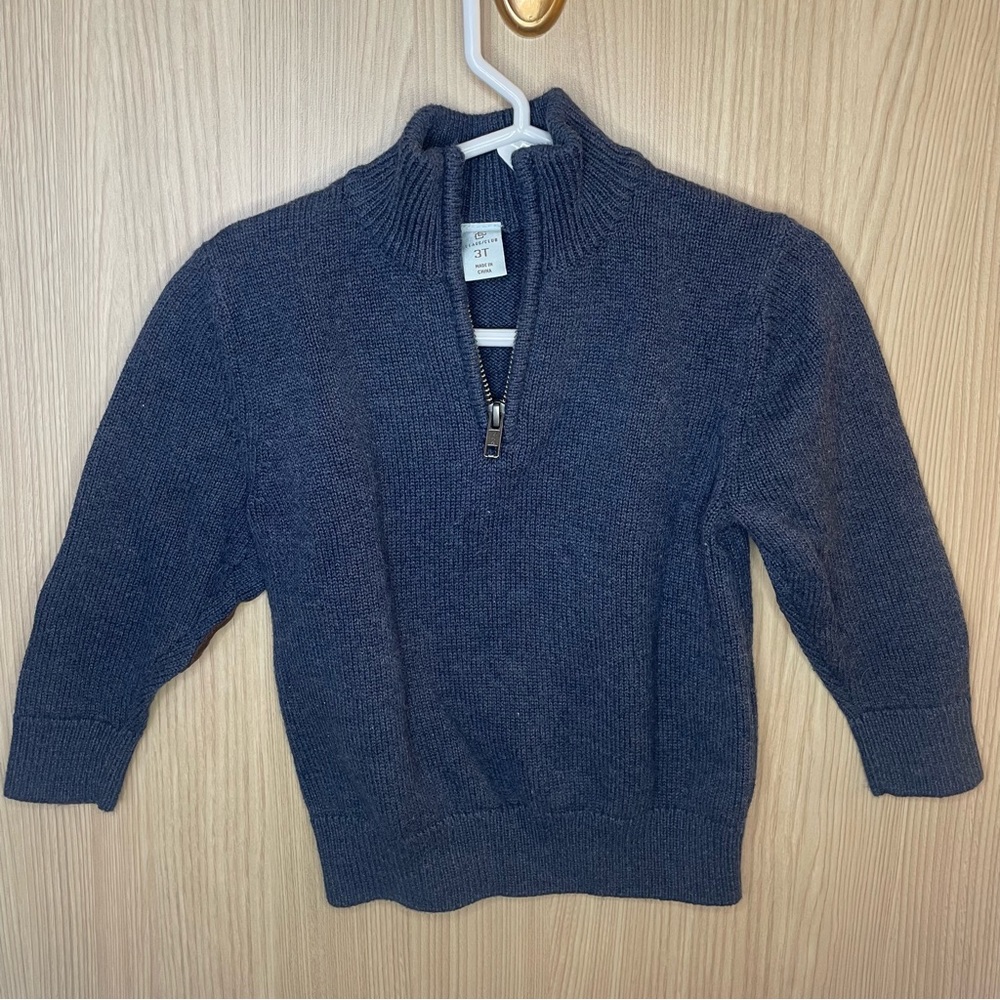 Class Club Size 3T half zip pull over sweater